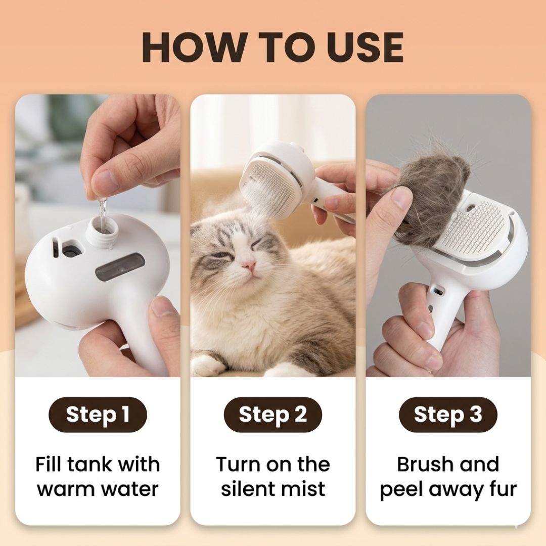 GlideMist Groomer™ For Pets